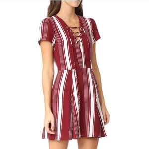 Lovers + Friends : Compass Fit & Flare Dress